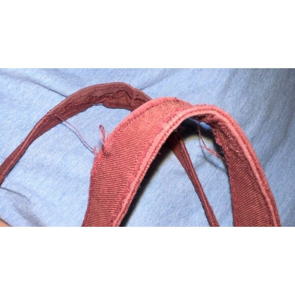 Vintage 80s Mary Kay Consultant Tote Bag w/ Straps - 13 x 11 inches - Stained - Picture 6 of 8